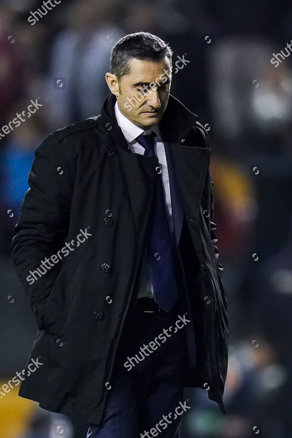 Coach Luis Ernesto Valverde Tejedor Fc Editorial Stock Photo - Stock ...