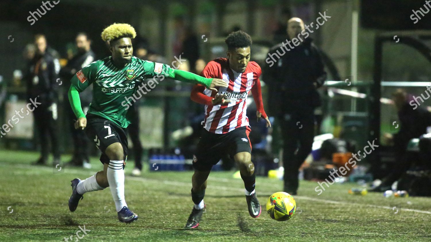 Lewis Gordon Brentford B Outpaces Hendons Editorial Stock Photo - Stock ...