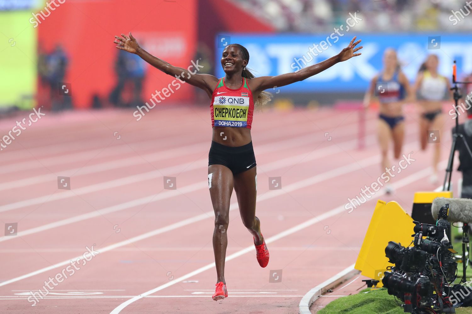 Beatrice Chepkoech Ken Athletics Iaaf World Editorial Stock Photo