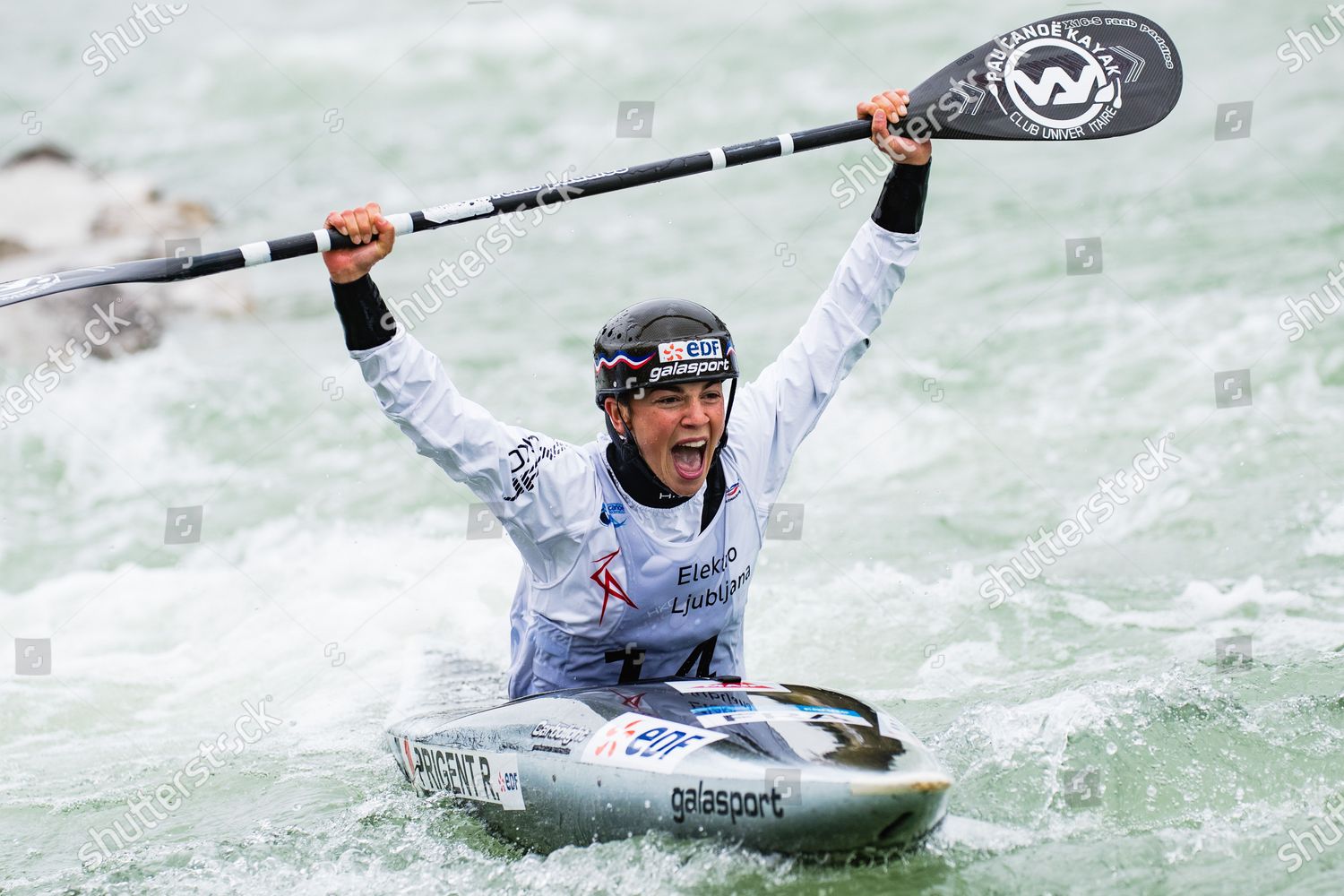 Romane Prigent Fra During Kayak Finals Editorial Stock Photo Stock