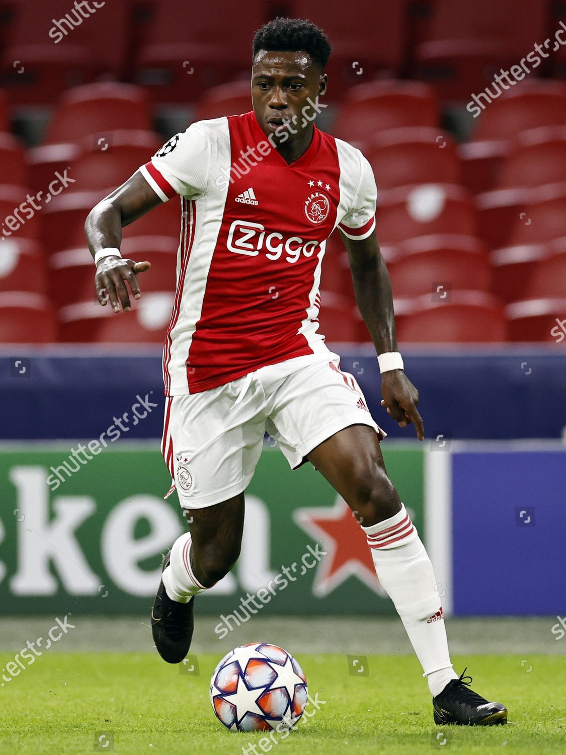 Quincy Promes Ajax During Uefa Champions Editorial Stock Photo - Stock ...