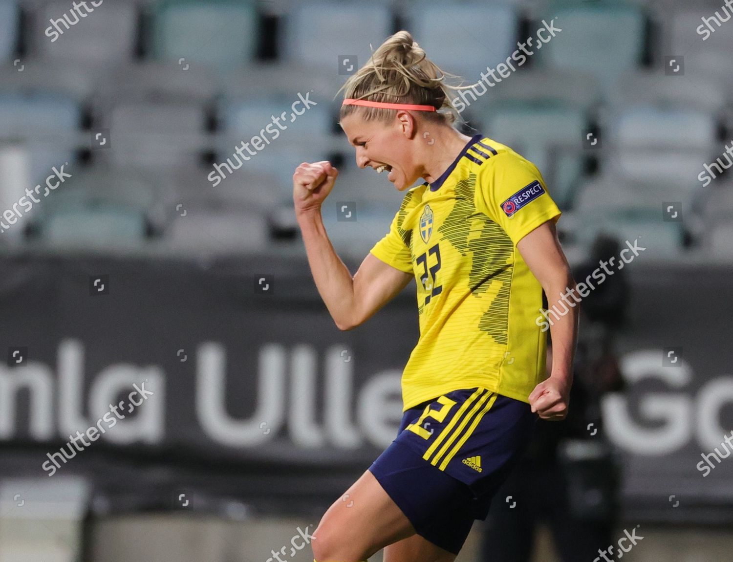 Swedens Olivia Schough Celebrates Her Goal 30 Editorial Stock Photo Stock Image Shutterstock