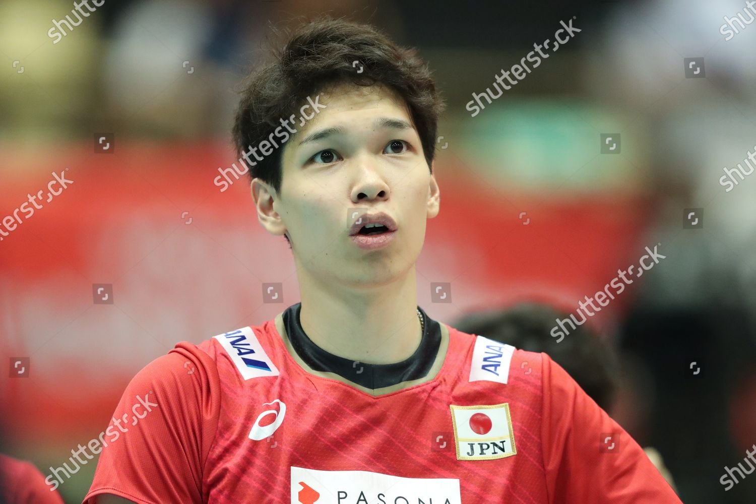 Akihiro Yamauchi Japan During Volleyball International Editorial Stock