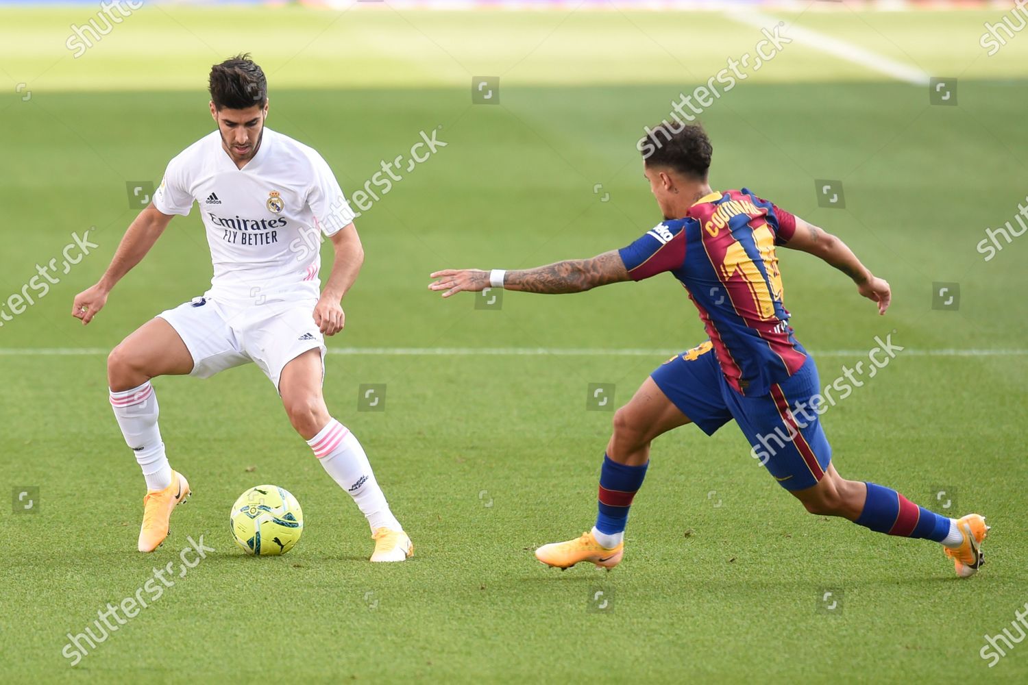 Marco Asensio Real Madrid Cf Phillippe Coutinho Editorial Stock Photo Stock Image Shutterstock