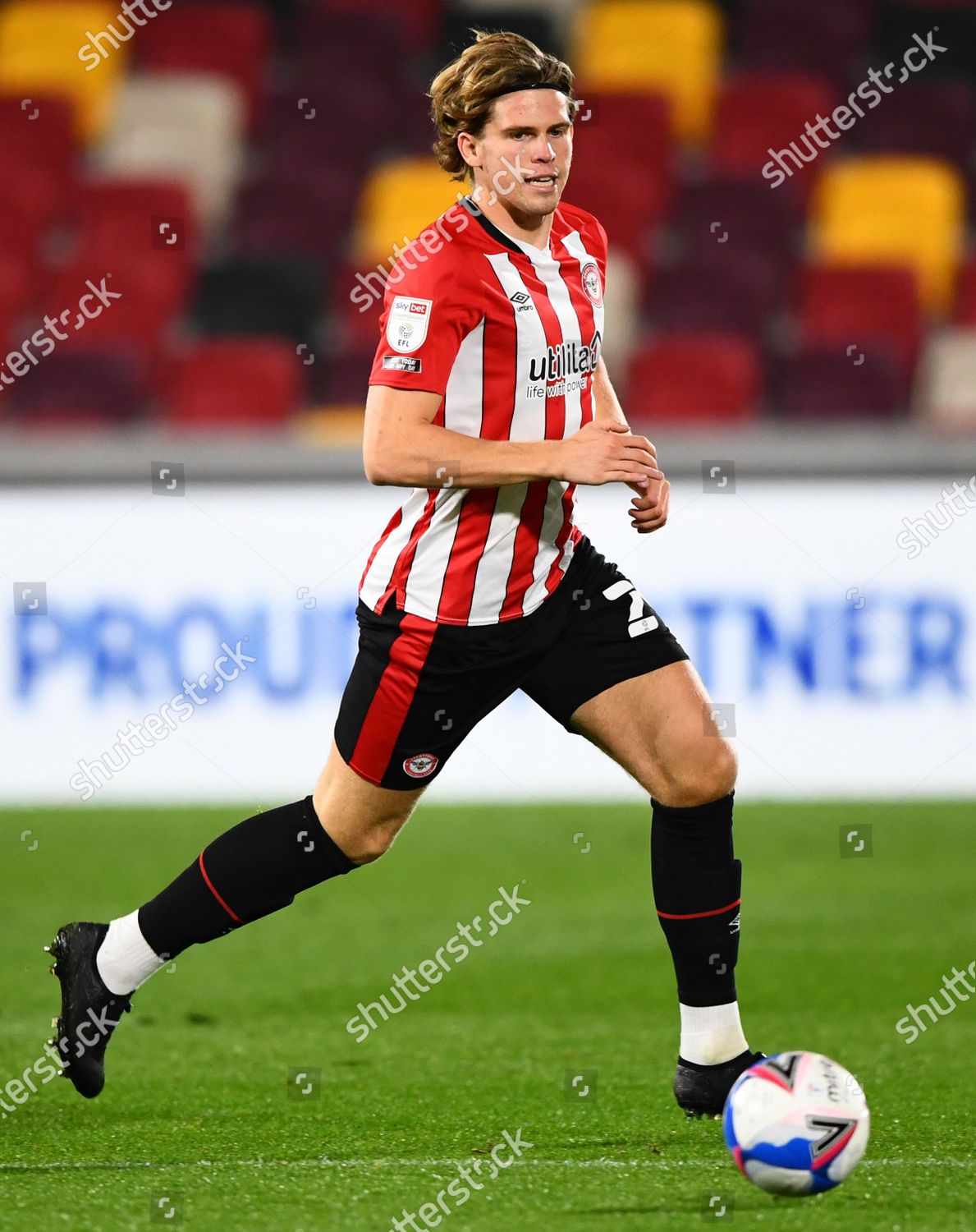 Mads Bech Sorensen Brentford Editorial Stock Photo - Stock Image ...