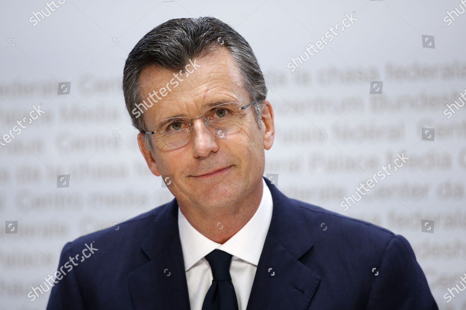 Philipp Hildebrand Former Head Swiss Central Editorial Stock Photo