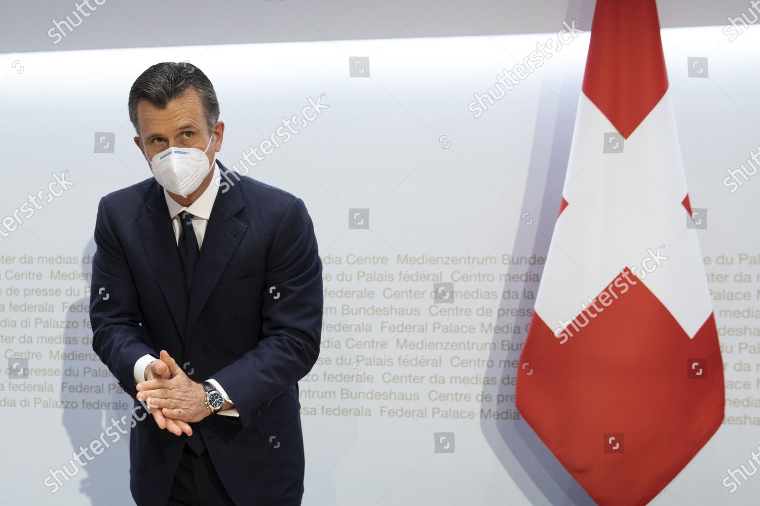 Philipp Hildebrand Former Head Swiss Central Editorial Stock Photo