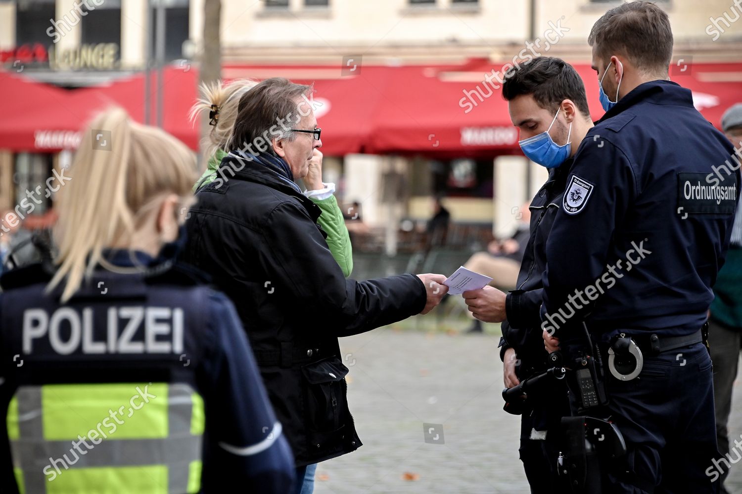 Police Public Order Officers Control People Editorial Stock Photo 