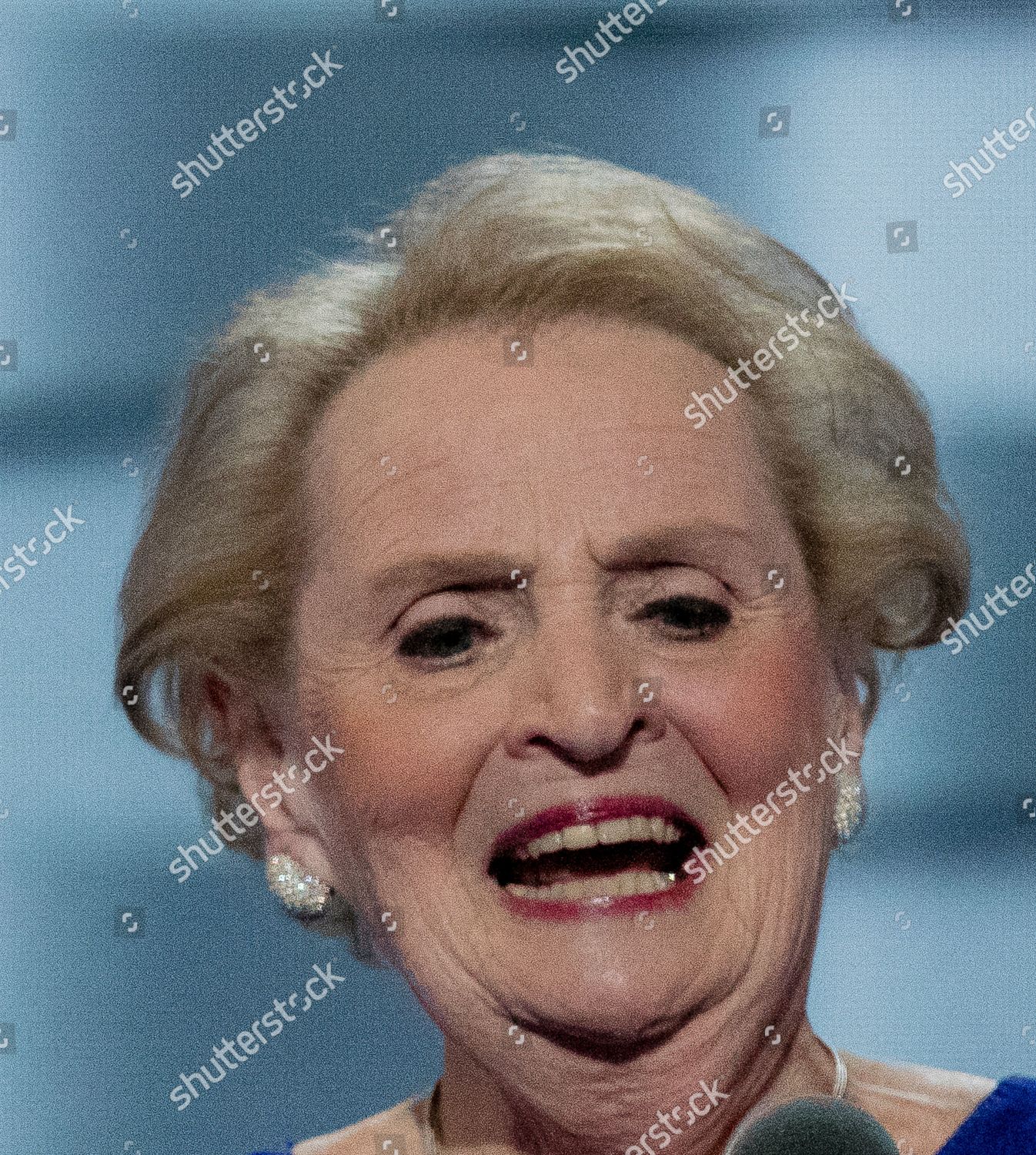 Former Secretary State Madeleine Albright Addresses Editorial Stock ...