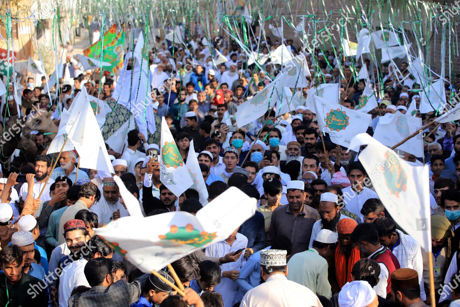 People Celebrate Mawlid Alnabi Birth Anniversary Editorial Stock Photo ...