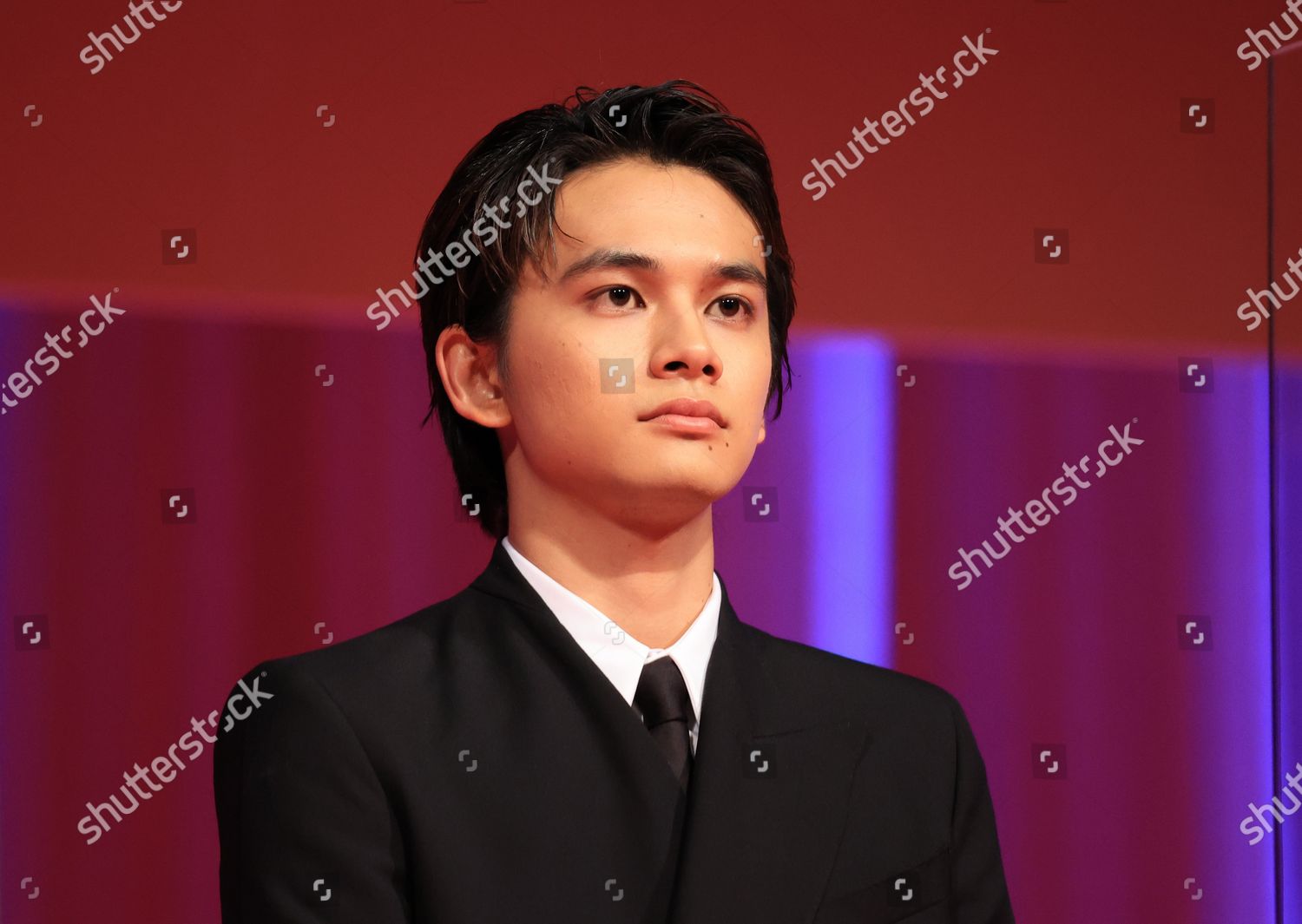 Japanese Actor Takumi Kitamura Attends Opening Editorial Stock Photo