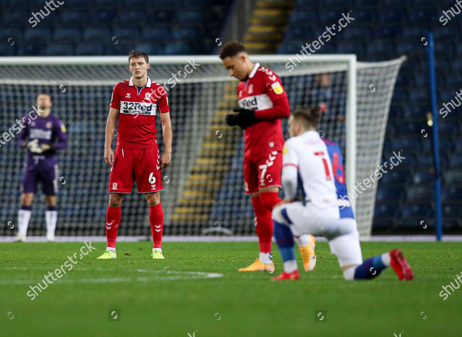 Dael Fry Middlesbrough Stands During Black Editorial Stock Photo ...