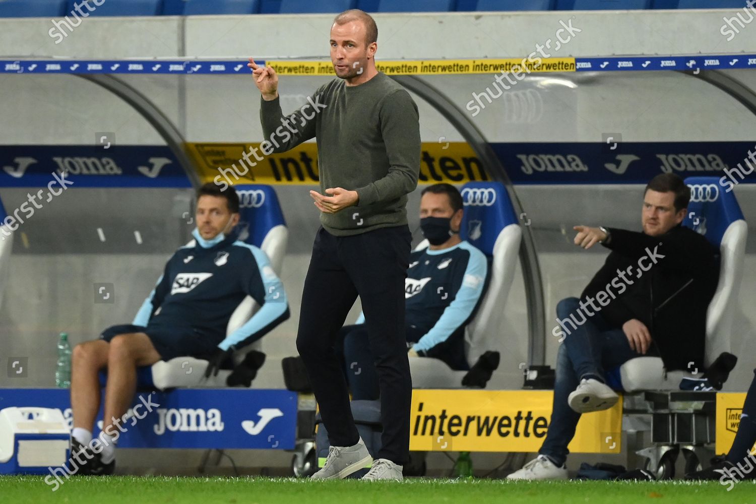 Sebastian Hoeness Head Coach Hoffenheim During German Editorial Stock Photo Stock Image Shutterstock