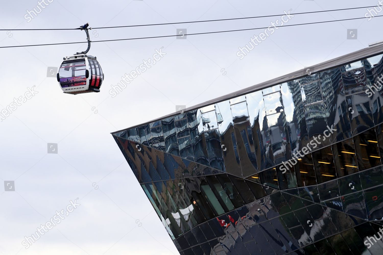 Crystal Building Royal Docks East London Redaktionelles Stockfoto