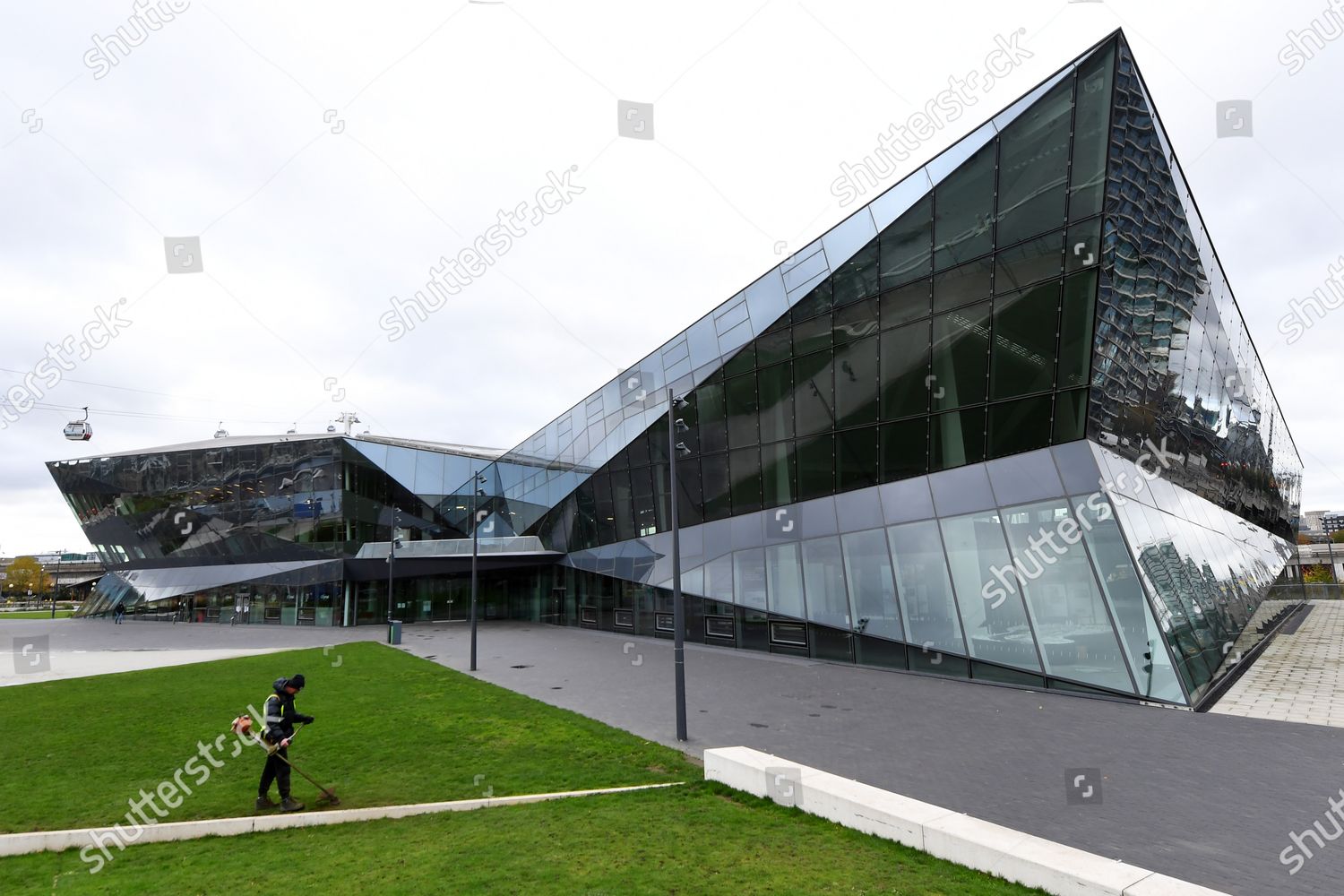 Crystal Building Royal Docks East London Editorial Stock Photo Stock