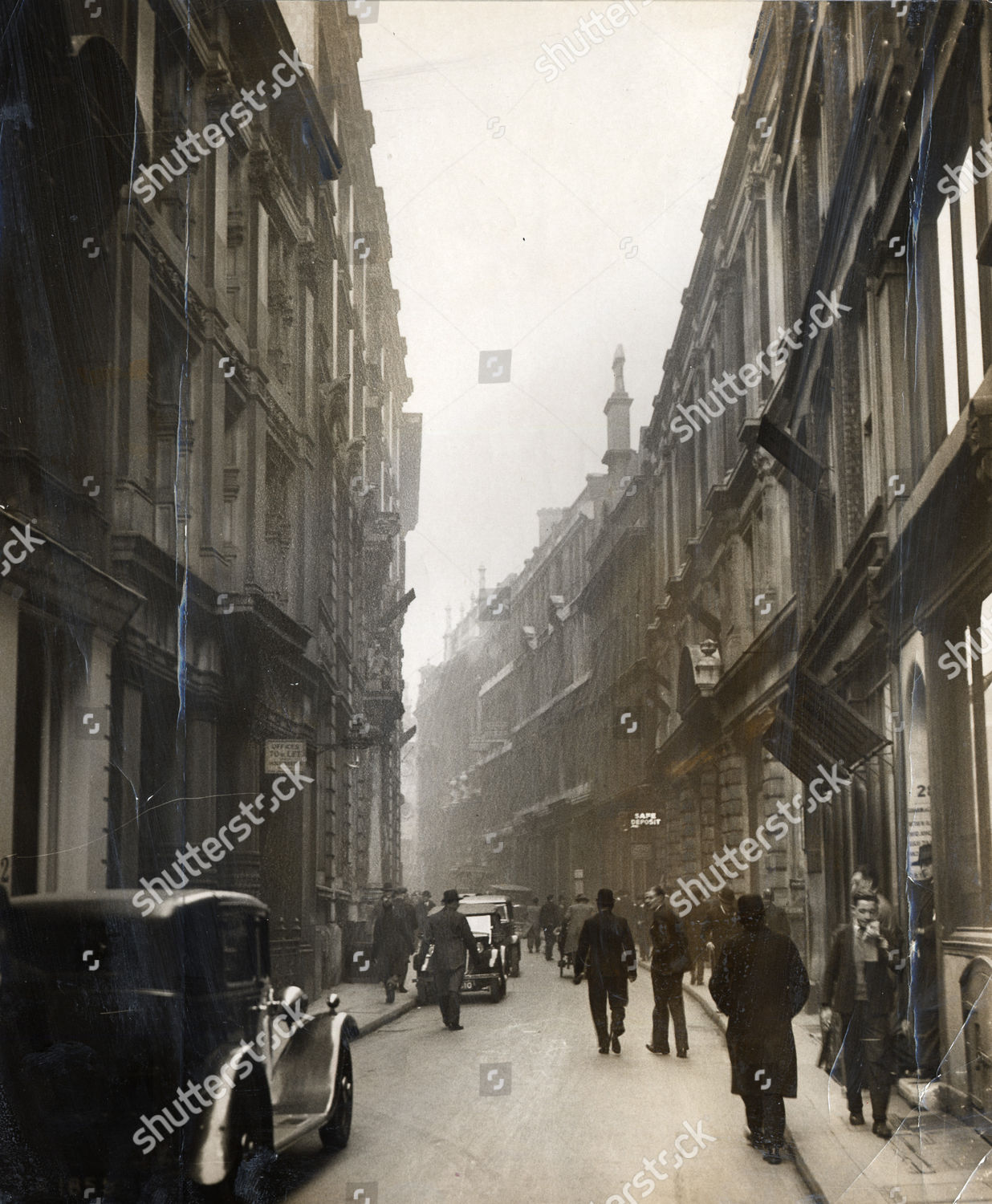 View Mincing Lane London During Pepper Editorial Stock Photo Stock