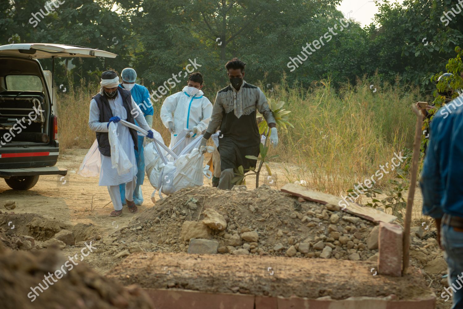 graveyard-caretaker-waqf-board-member-carrying-editorial-stock-photo