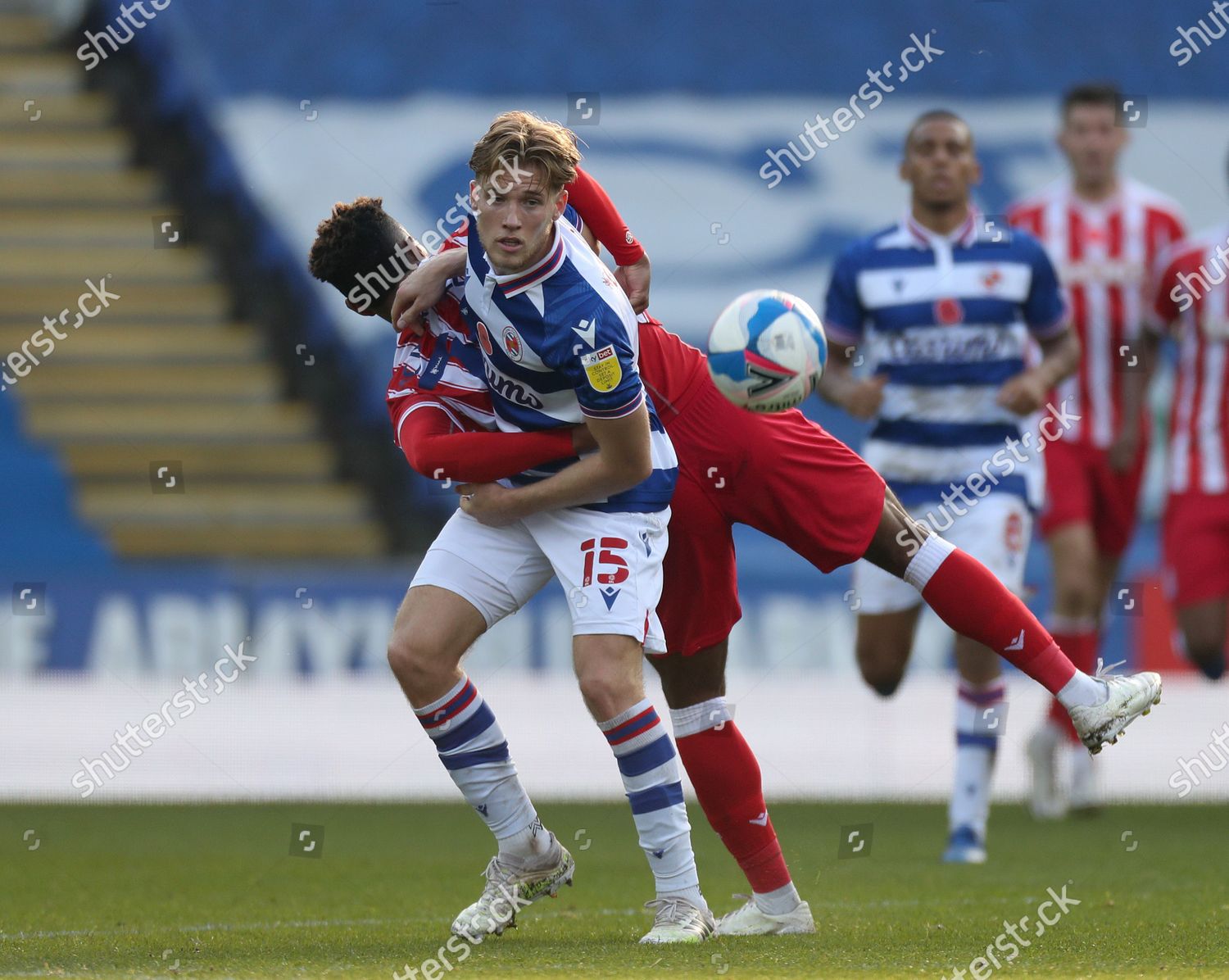 Lewis Gibson Reading Tyrese Campbell Stoke Editorial Stock Photo ...