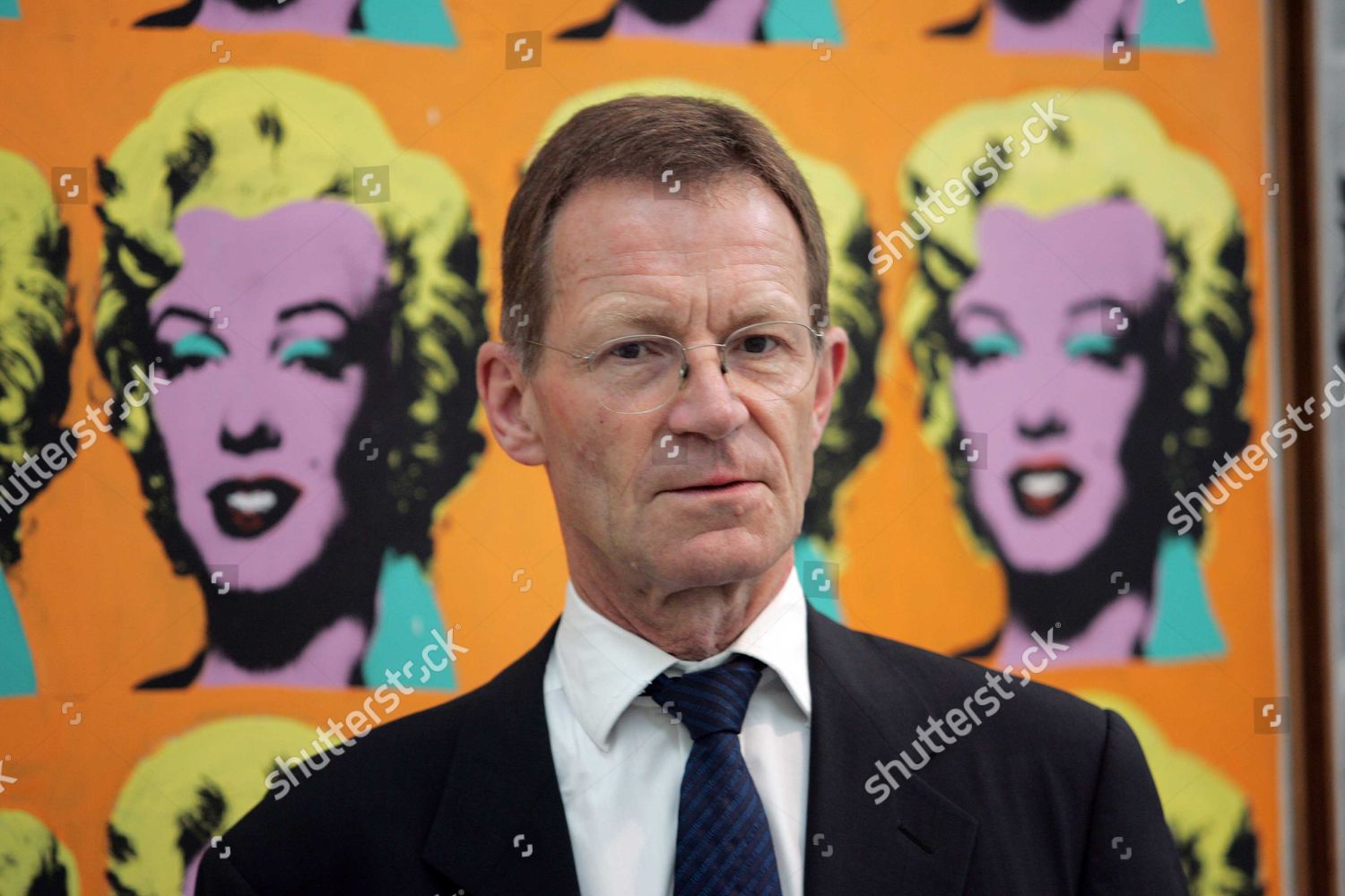 Tate Director Sir Nicholas Serota Marilyn Editorial Stock Photo Stock   Shutterstock 1100442a 