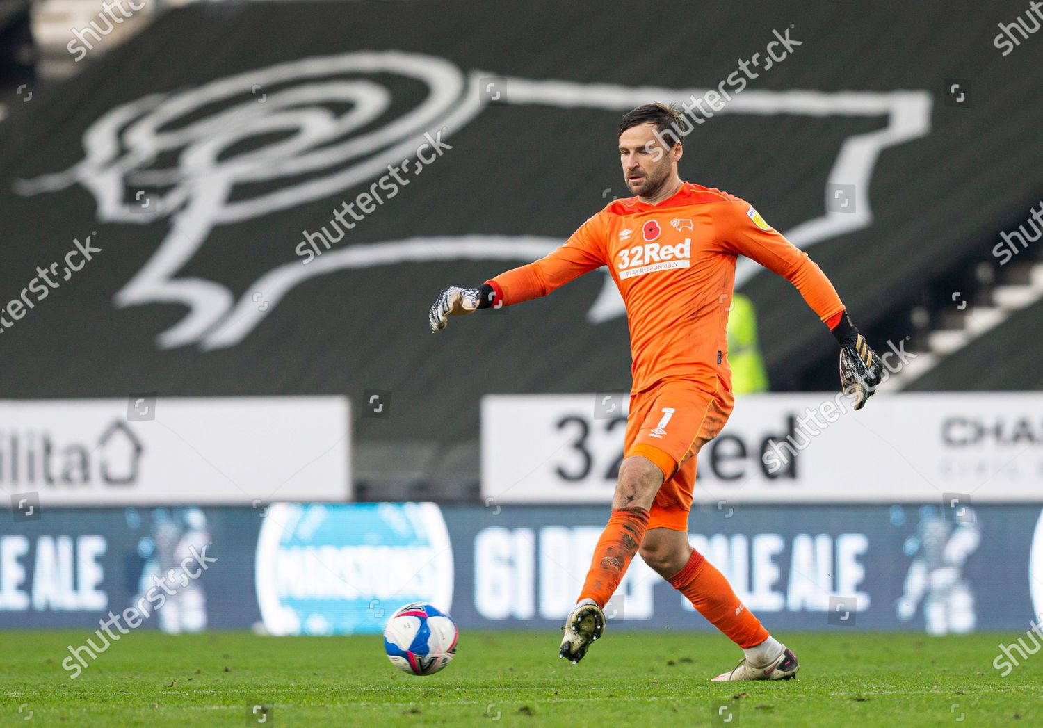 Derby County Goalkeeper David Marshall Clears Ball Editorial Stock Photo Stock Image Shutterstock