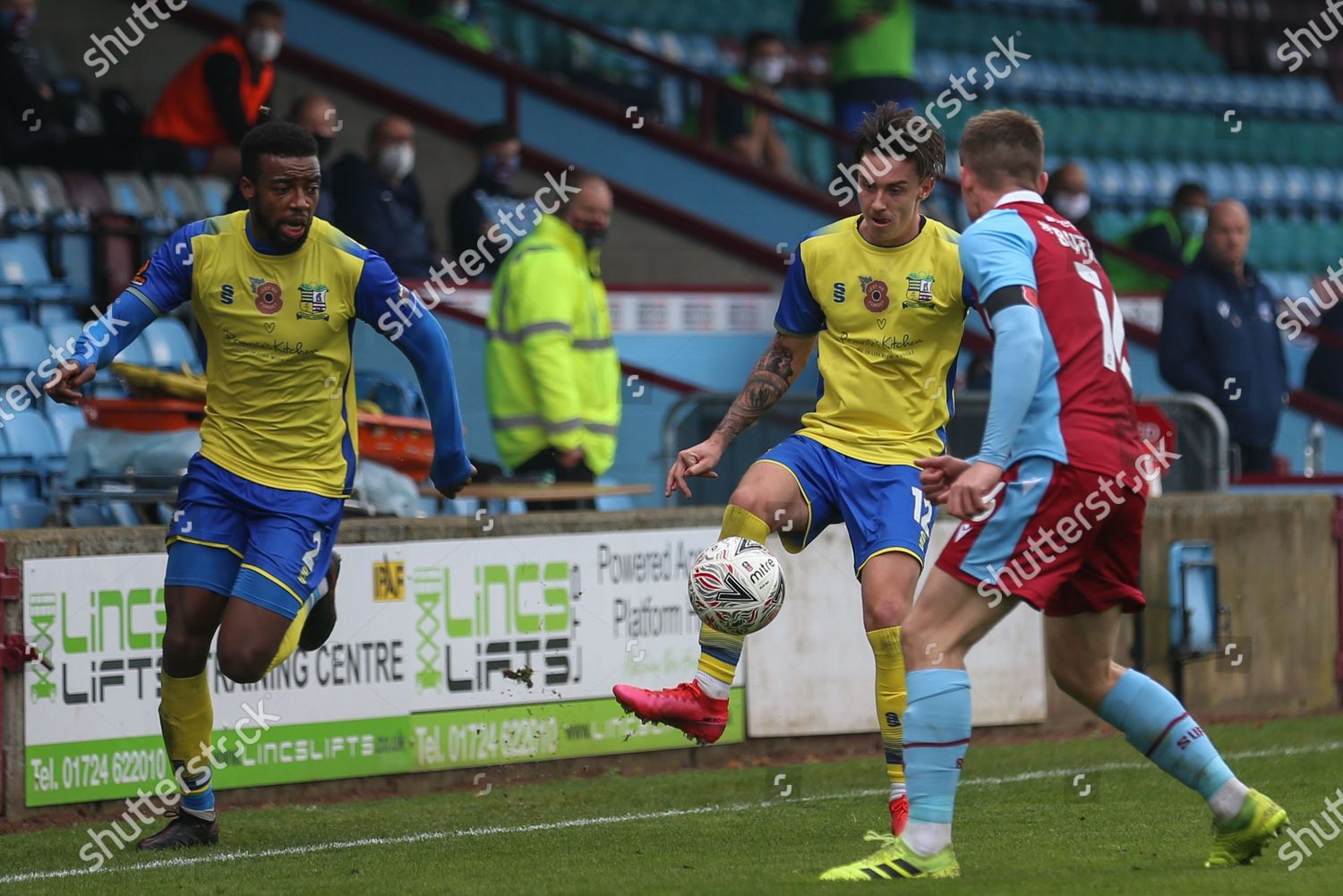 Cameron Coxe 12 Solihull Moors Action Editorial Stock Photo Stock