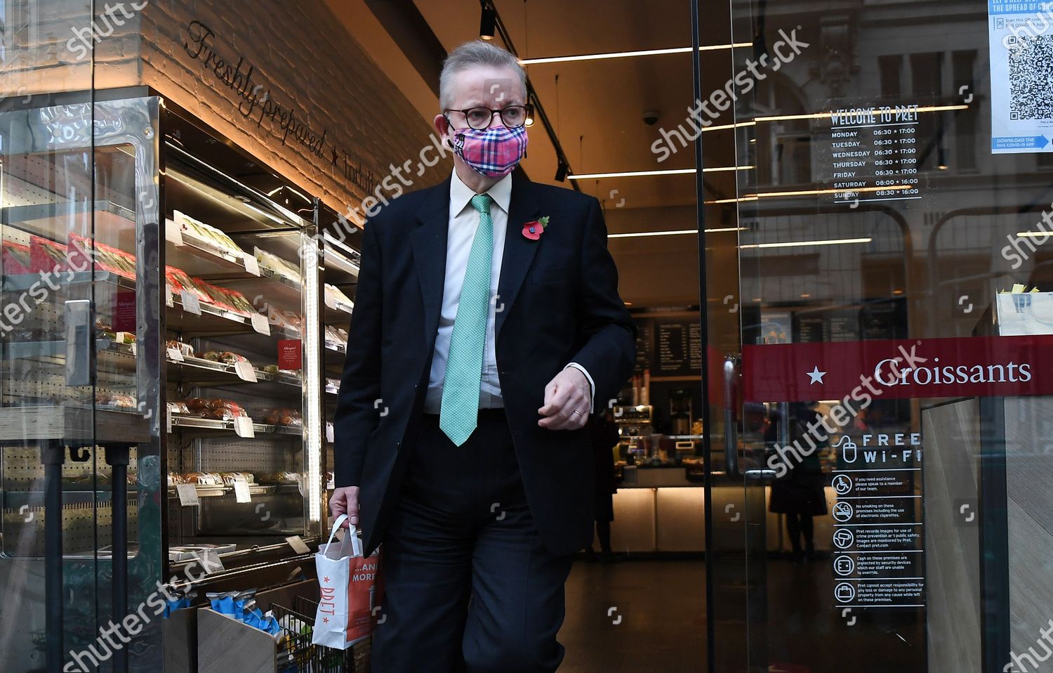 British Chancellor Duchy Lancaster Michael Gove Editorial Stock Photo ...