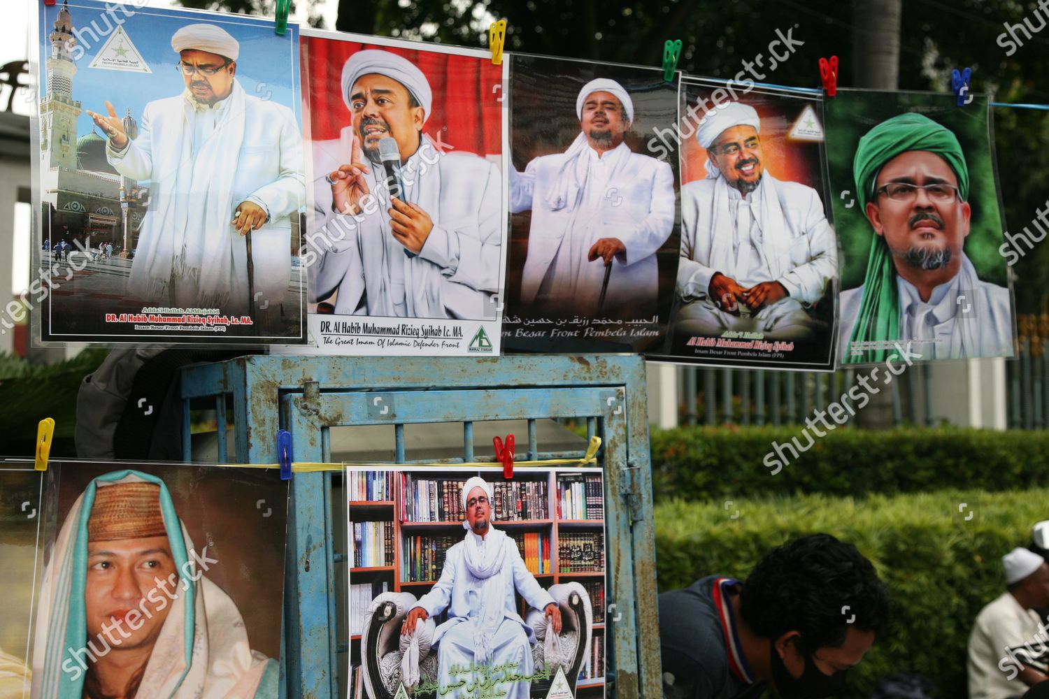 Poster Depicting Islamic Defenders Front Aka Front Editorial Stock Photo Stock Image Shutterstock