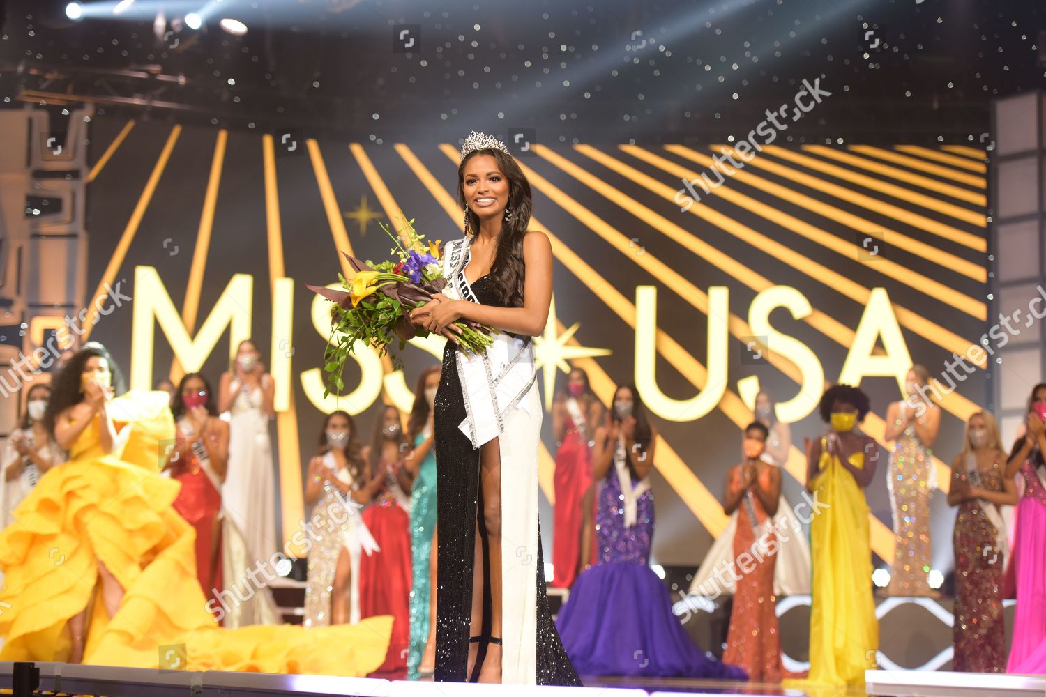 Asya Branch Miss Usa 2020 Winner Editorial Stock Photo Stock Image