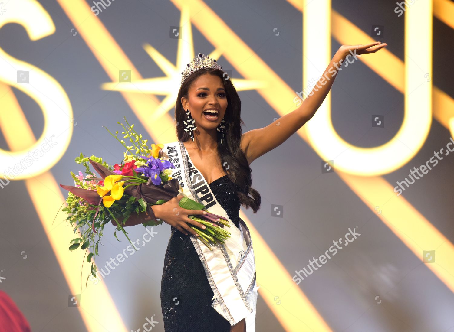 Asya Branch Miss Usa 2020 Winner Editorial Stock Photo Stock Image