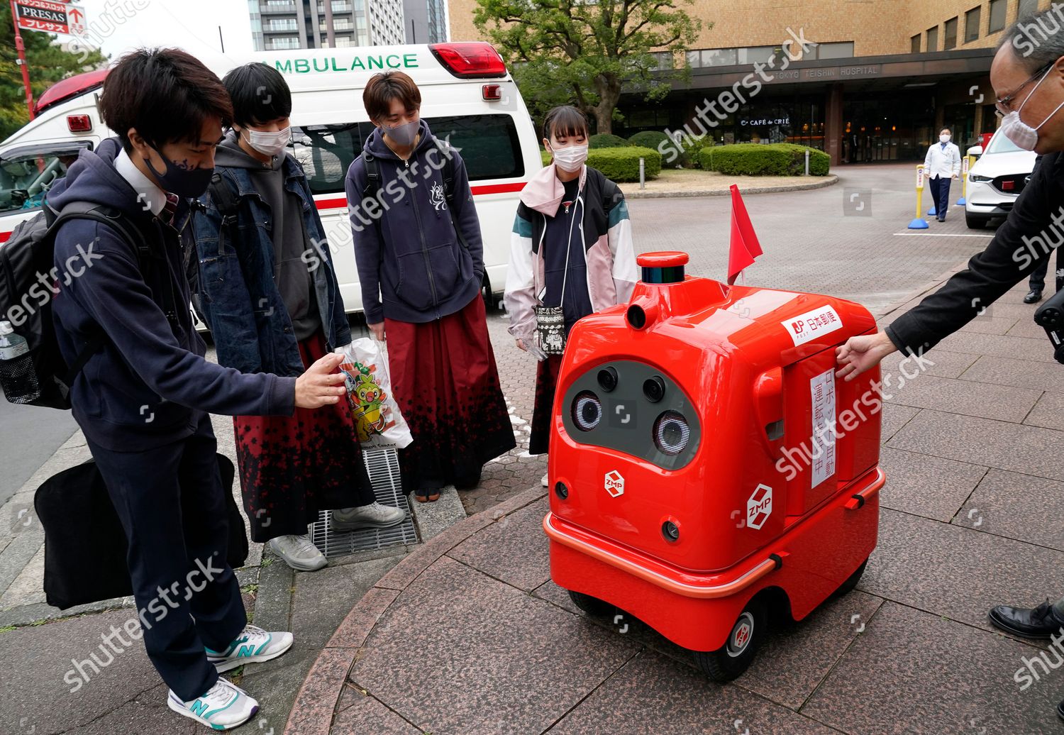 Deliro Delivery Robot Developed By Japanese Editorial Stock Photo ...