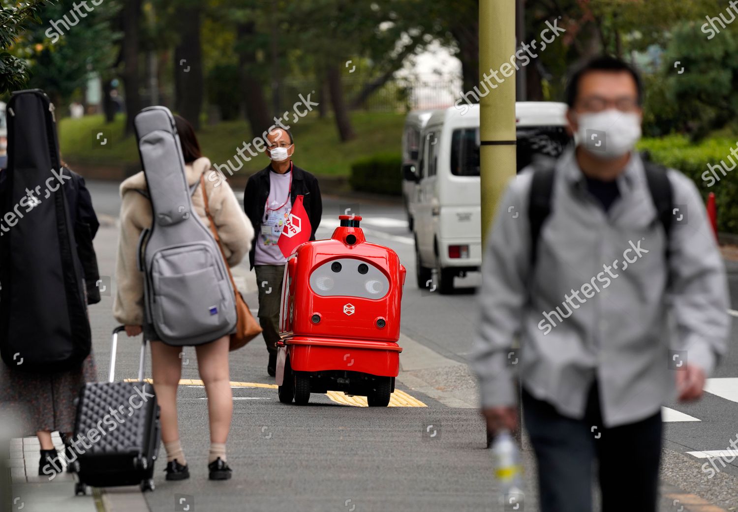 Deliro Delivery Robot Developed By Japanese Editorial Stock Photo ...