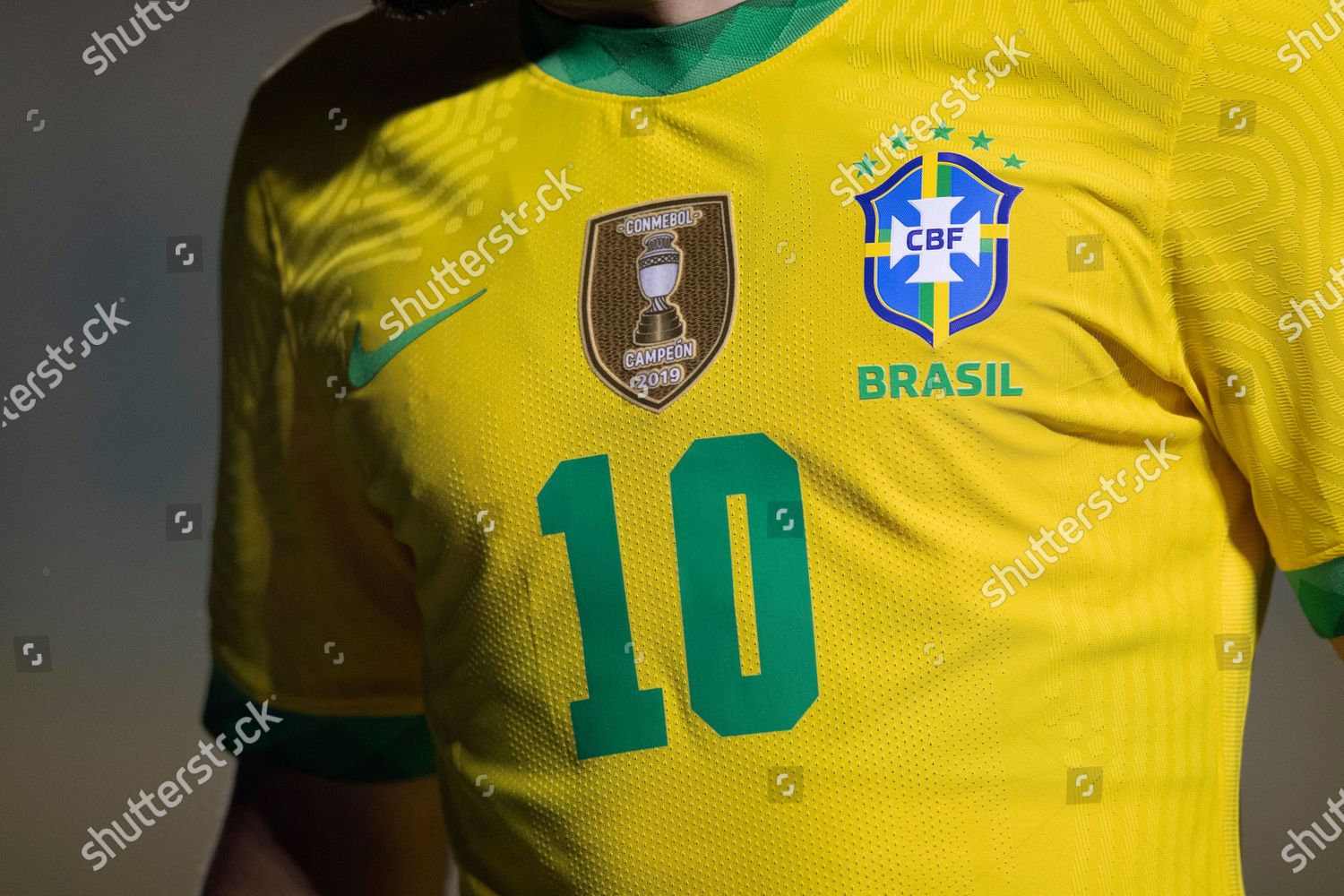 Detail New Shirt Ribeiro Brazil Morumbi Stadium Editorial Stock Photo Stock Image Shutterstock