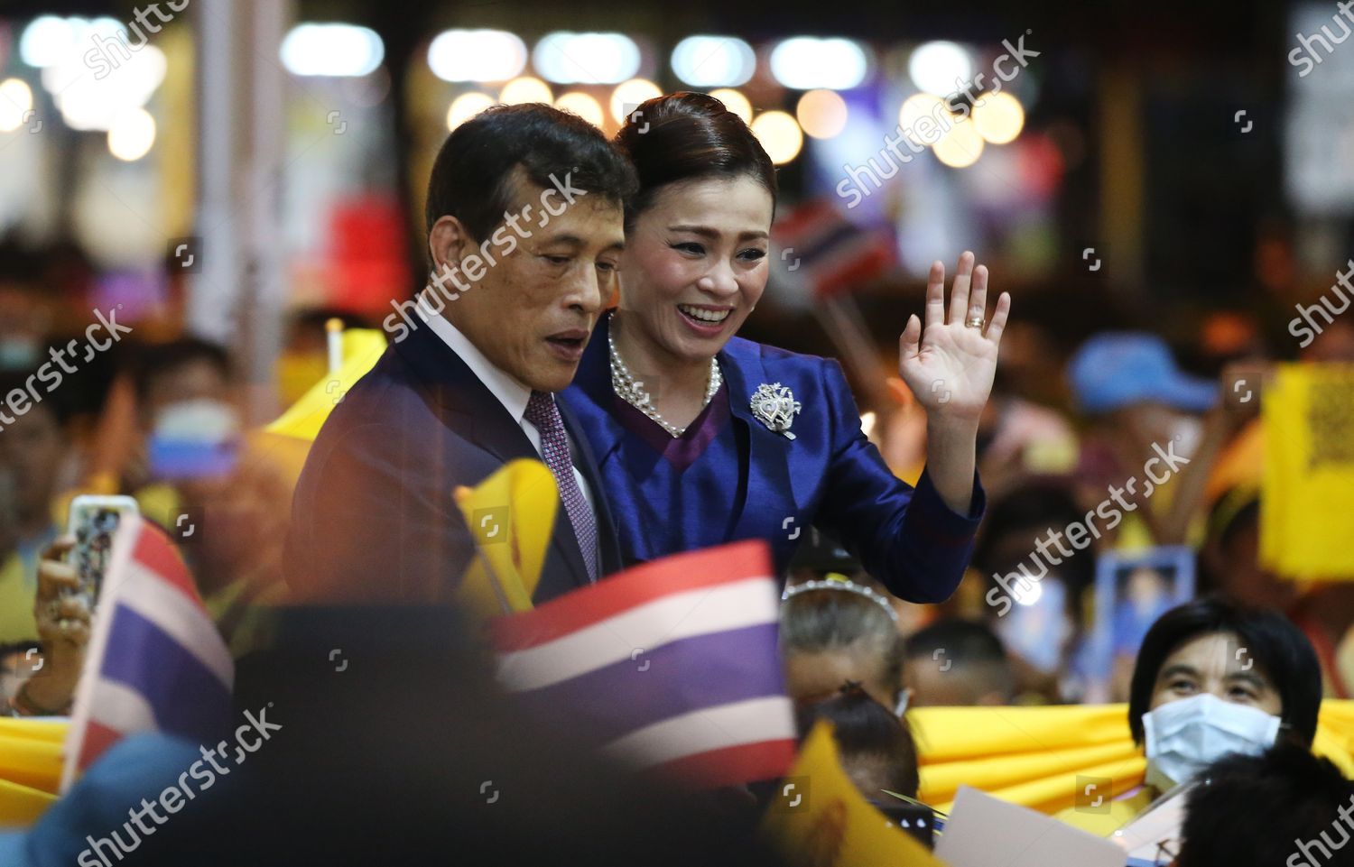 Thai King Maha Vajiralongkorn Bodindradebayavarangkun L Editorial Stock ...