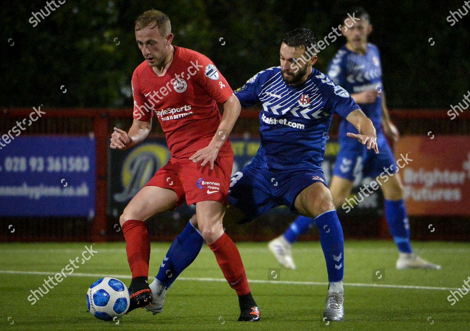 Larne Vs Crusaders Larnes John Heron Editorial Stock Photo Stock