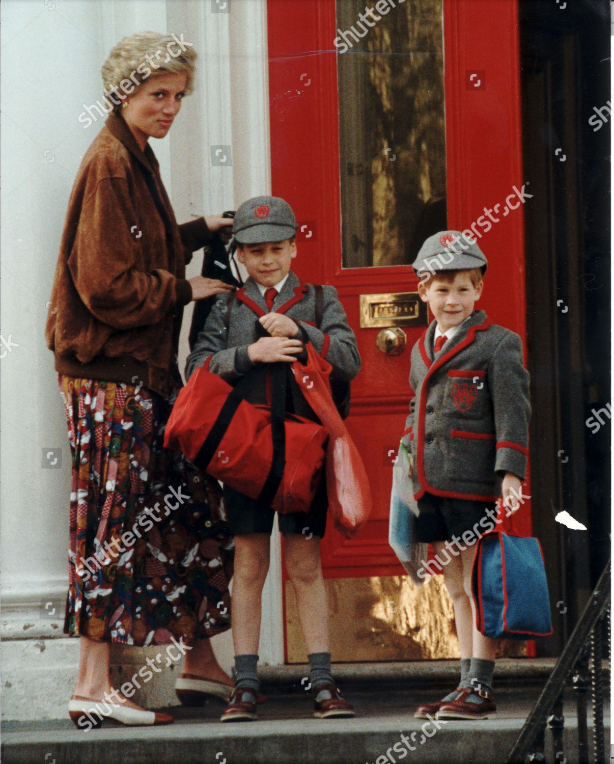 Prince William Prince Harry Education 1st Editorial Stock Photo Stock