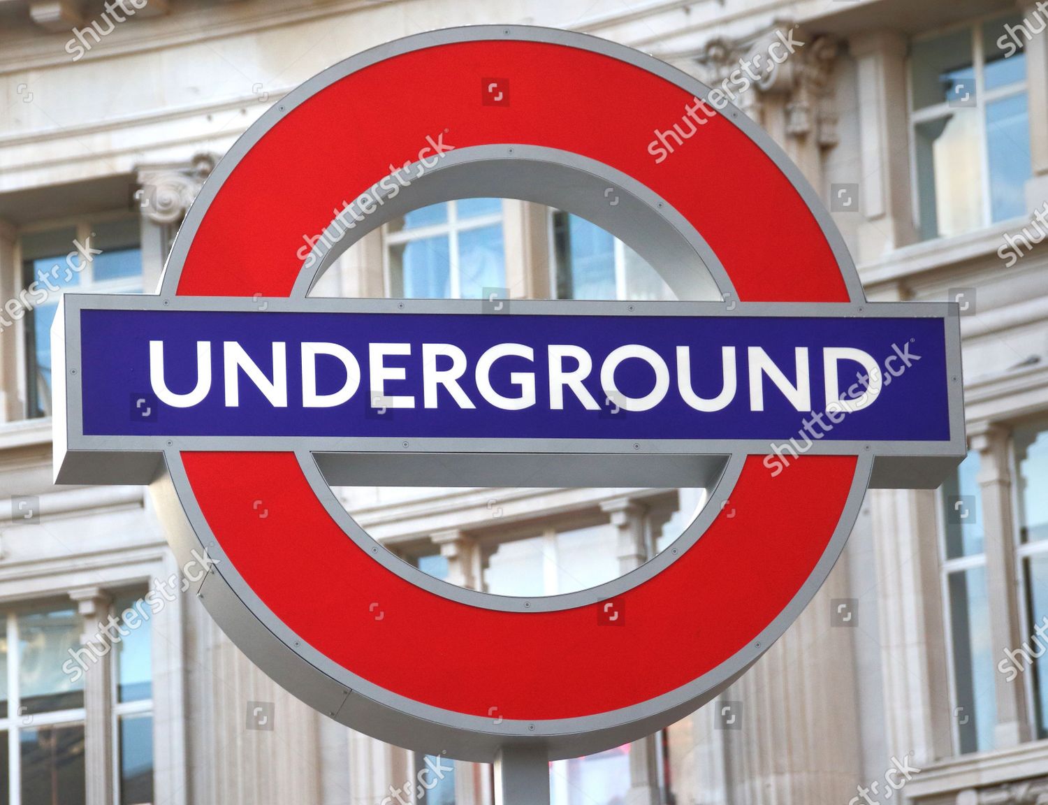 Underground Signs Reimagined Playstation Symbols Signs Editorial Stock ...