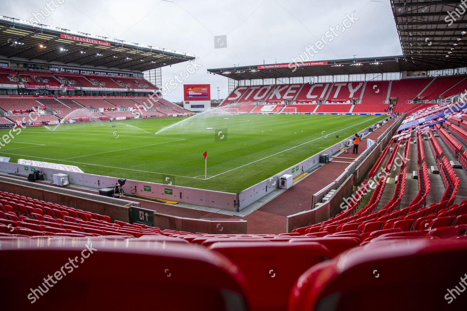 Empty Seats Bet365 Stadium Due Pandemic Bet365 Foto Editorial En Stock Imagen En Stock Shutterstock