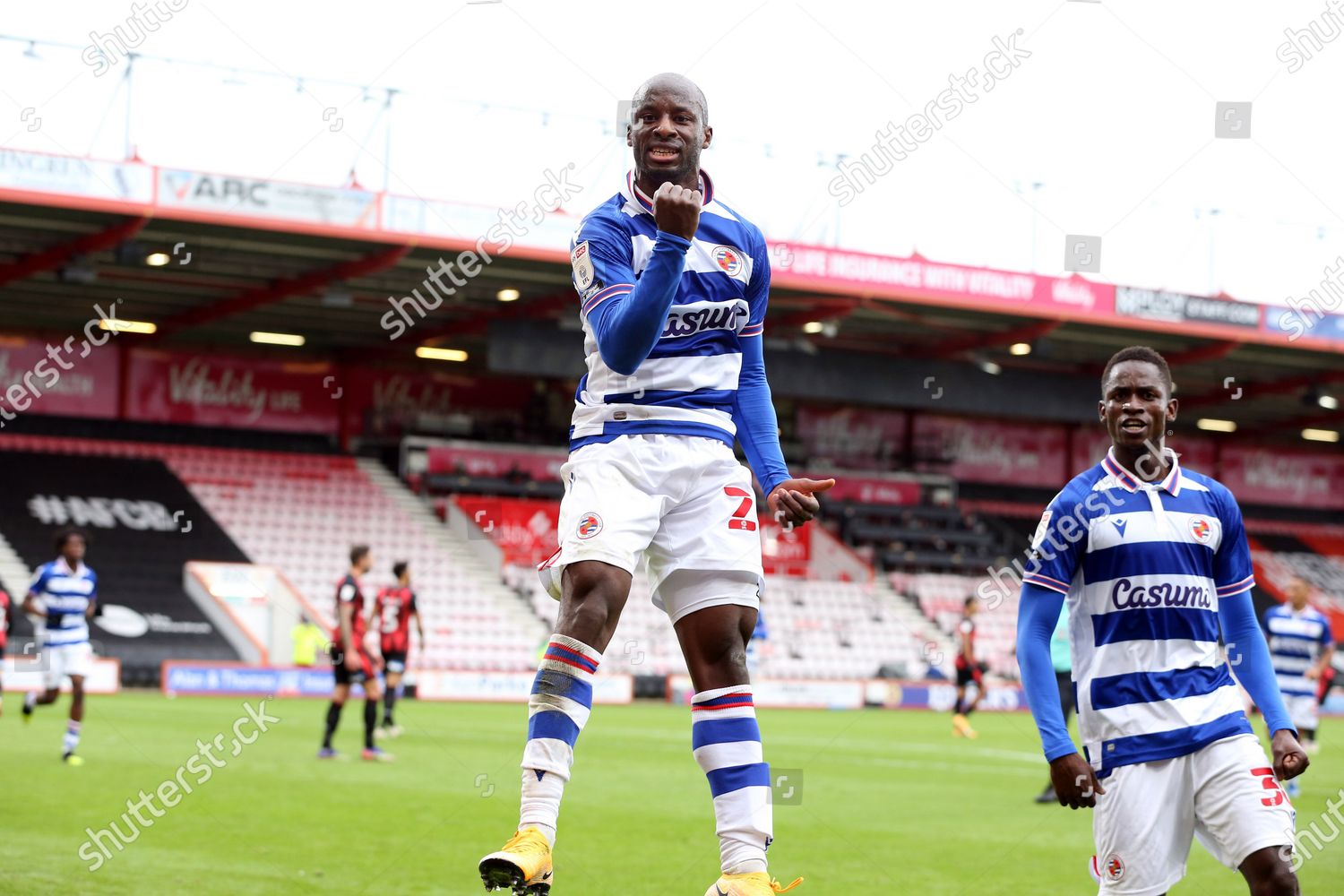 Sone Aluko Reading Fc Celebrates After Editorial Stock Photo