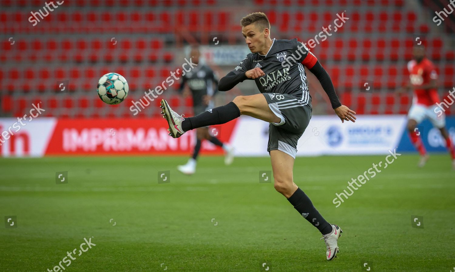 Eupens Nils Schouterden Pictured Action During Soccer Editorial Stock Photo Stock Image Shutterstock