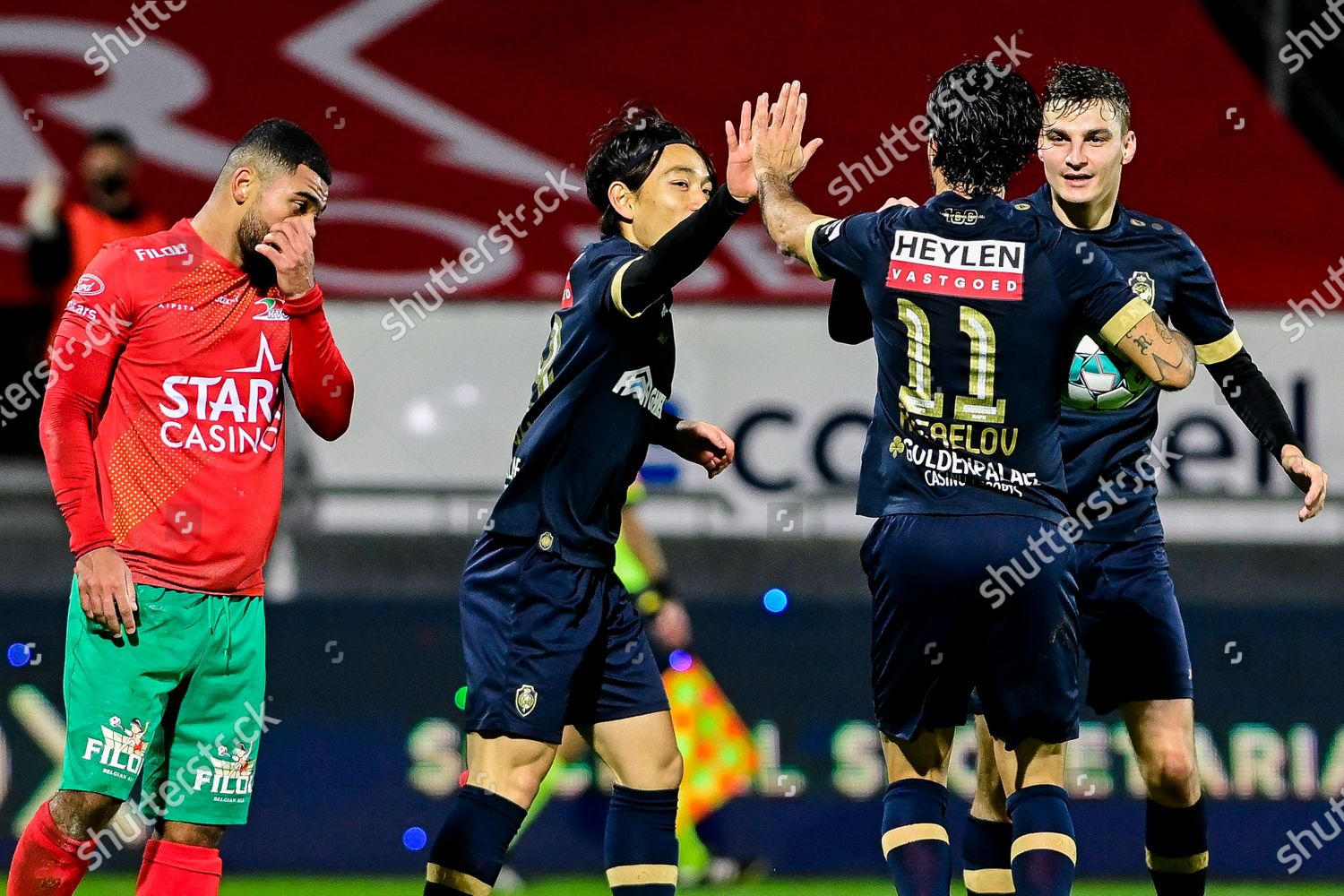 Antwerps Lior Refaelov Celebrates After Scoring During Editorial Stock Photo Stock Image Shutterstock