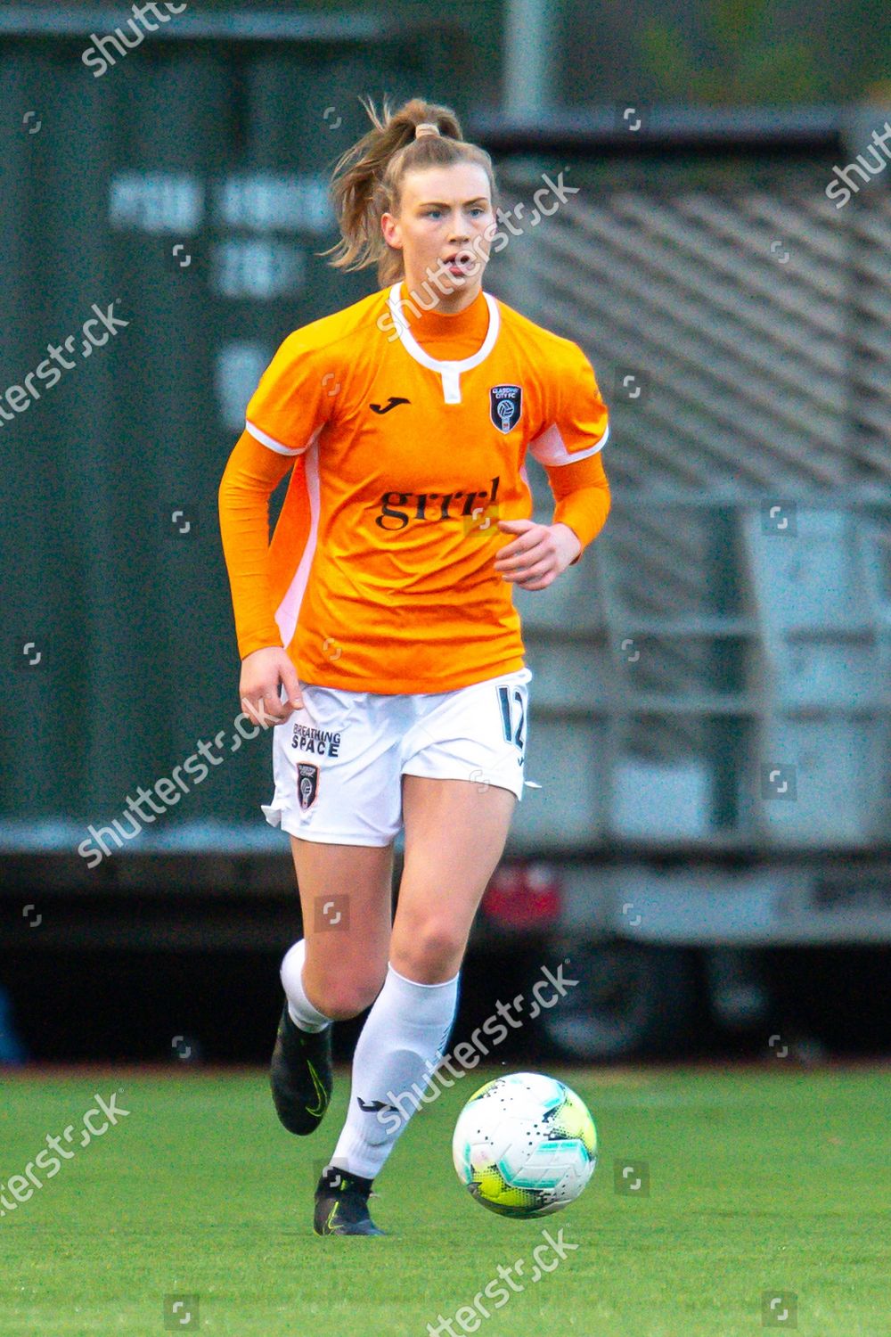 Jenna Clark 12 Glasgow City Fc Editorial Stock Photo - Stock Image ...