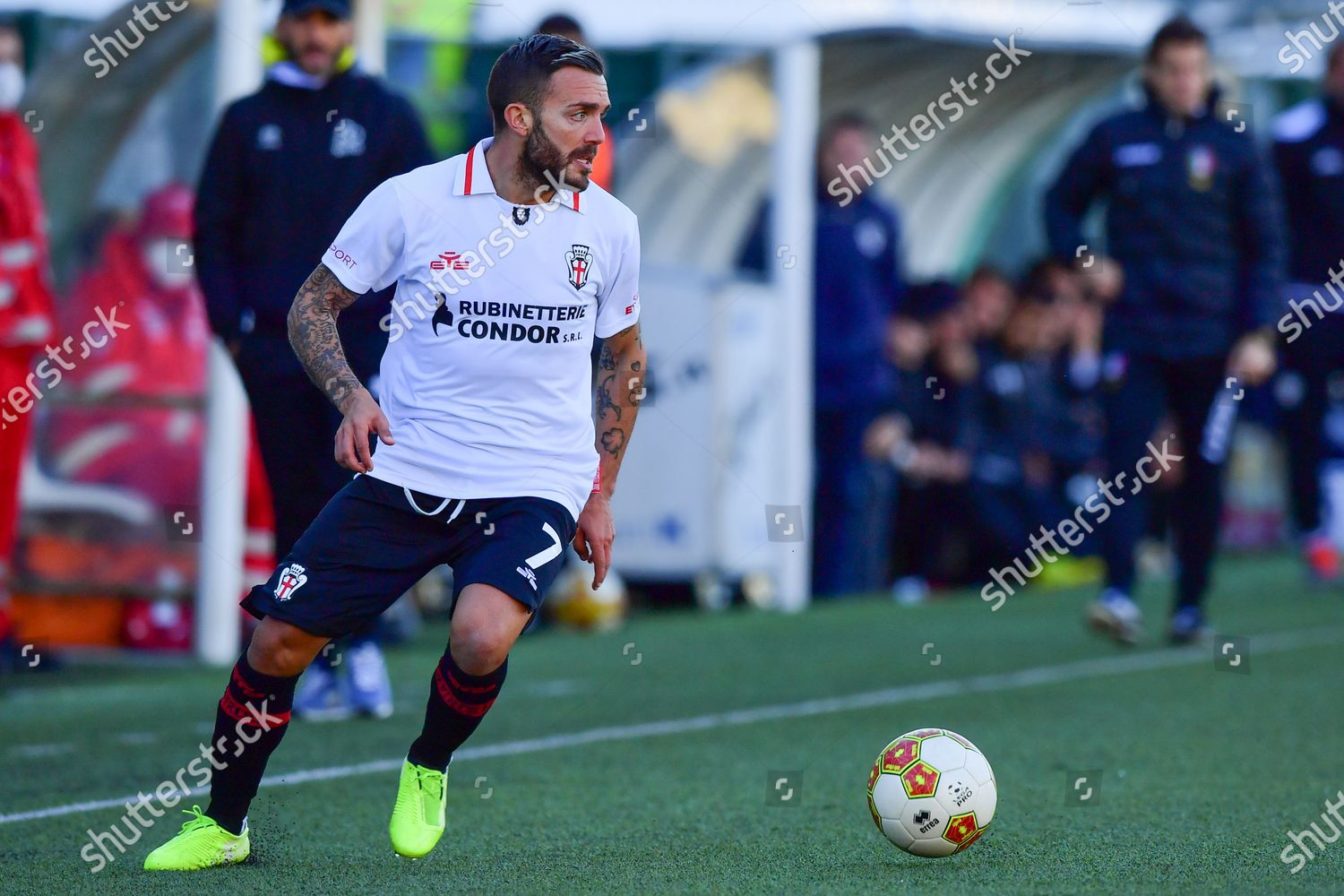 Mattia Rolando 7 Fc Pro Vercelli Editorial Stock Photo - Stock Image ...