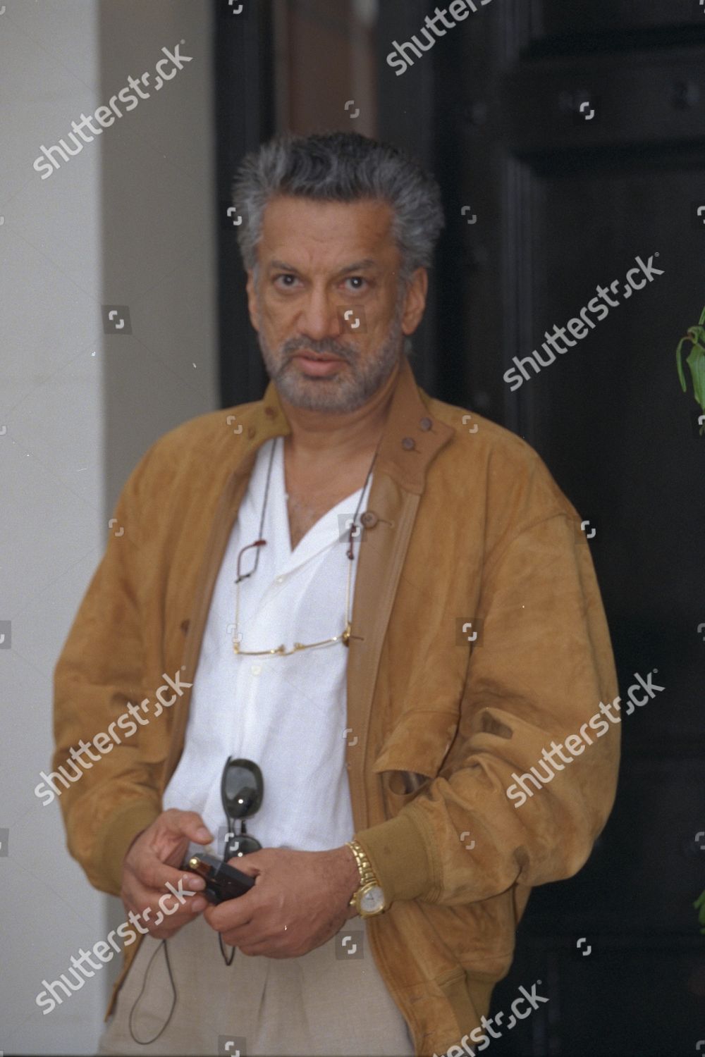 Businessman Gulu Lalvani Pictured Outside His Editorial Stock Photo ...