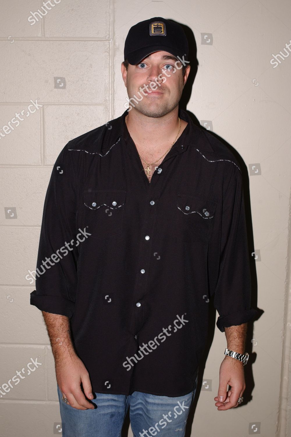 Carson Daly Poses Backstage Editorial Stock Photo - Stock Image