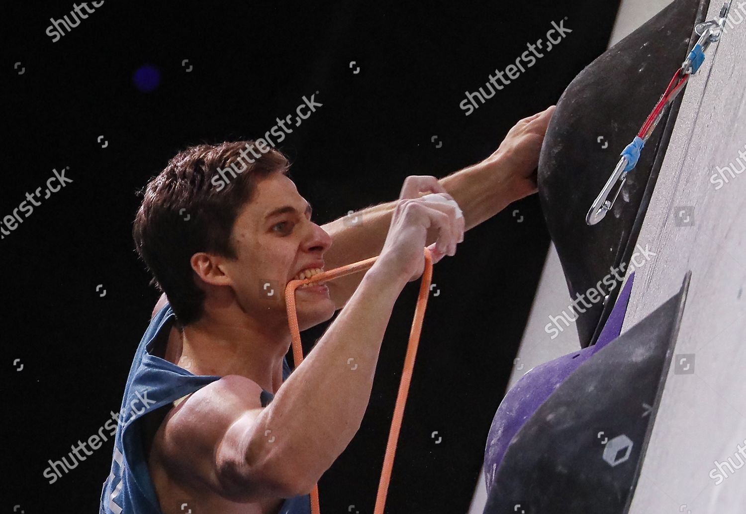 SECOND PLACED NICOLAS COLLIN BELGIUM COMPETES Editorial Stock Photo