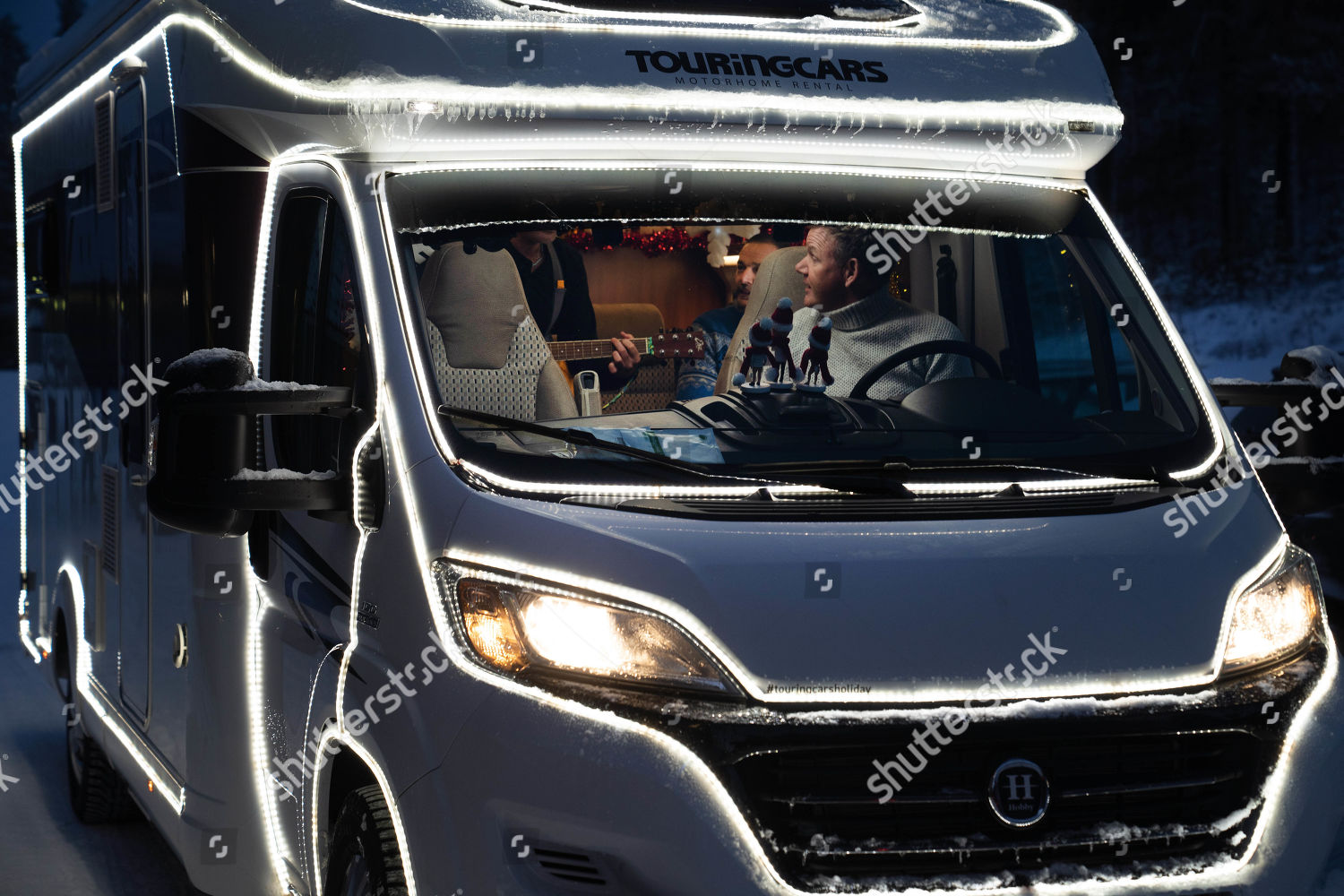 Gordon Gino Fred Christmas Rv Editorial Stock Photo Stock Image