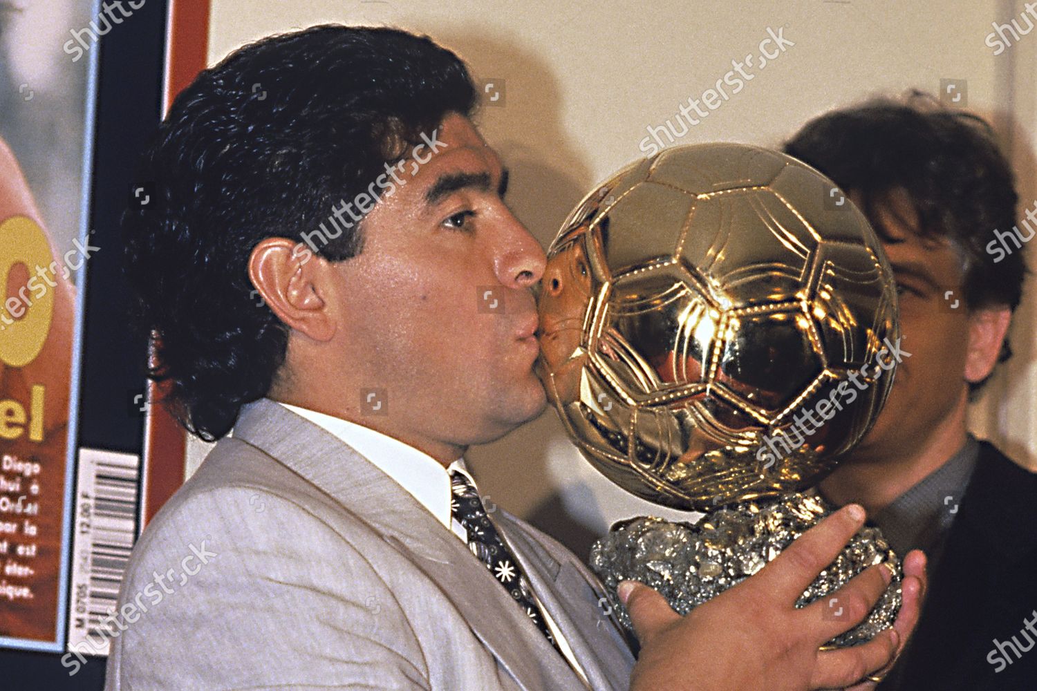 Diego Maradona Ballon D'Or 
