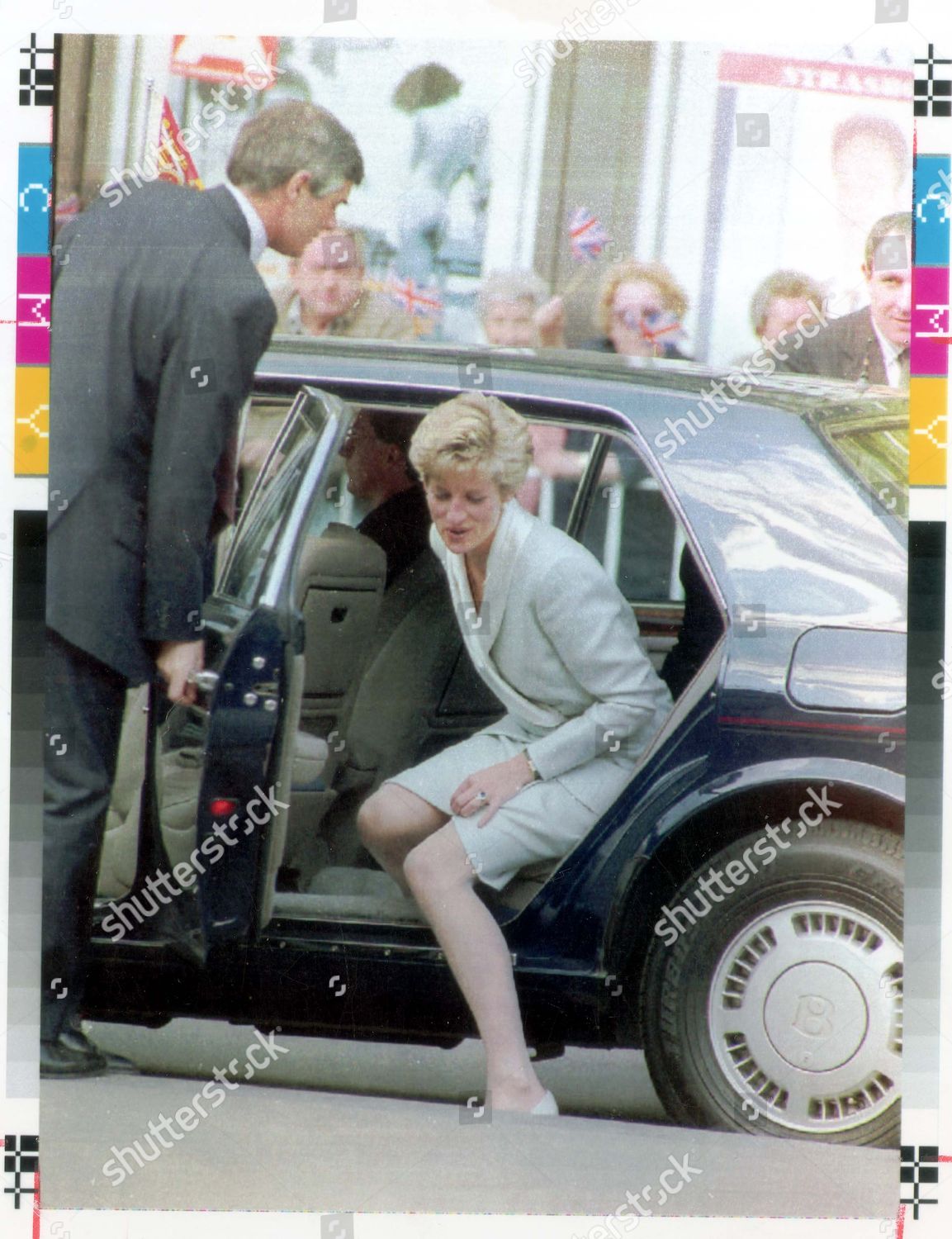 Princess Diana Visit Czechoslovakia Princess Diana Editorial Stock ...