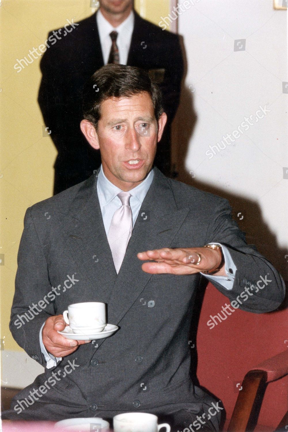 Prince Wales 1992 Prince Charles Having Editorial Stock Photo - Stock ...