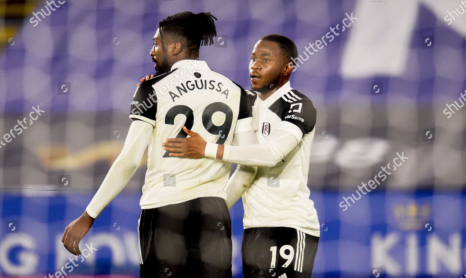 Ademola Lookman Fulham Celebrates Scoring Opening Editorial Stock Photo